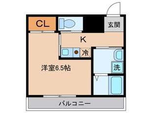 シャトレ下新庄の物件間取画像